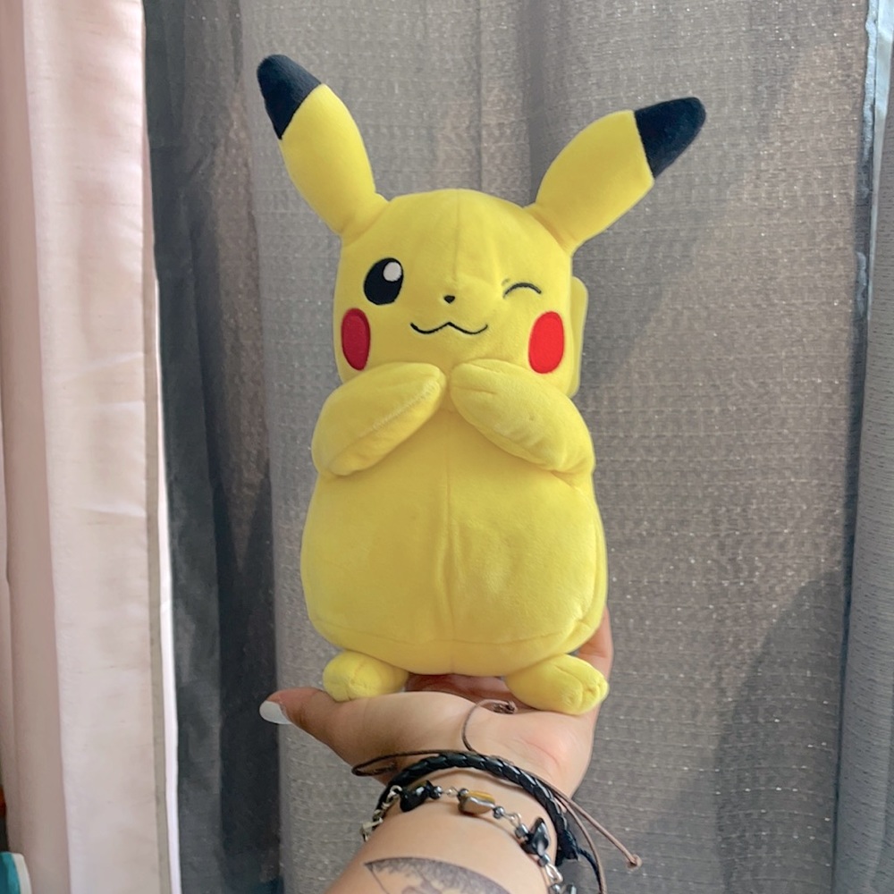 Pikachu stuffed animal